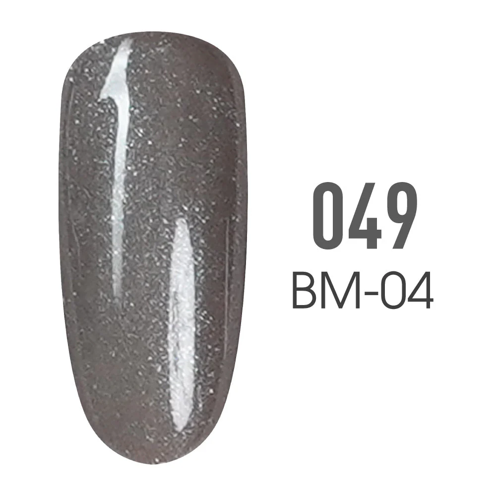 SNS Pro Gel Nail Polish Duo - 049 BM-04 - ABELIA - Burgundy Collection