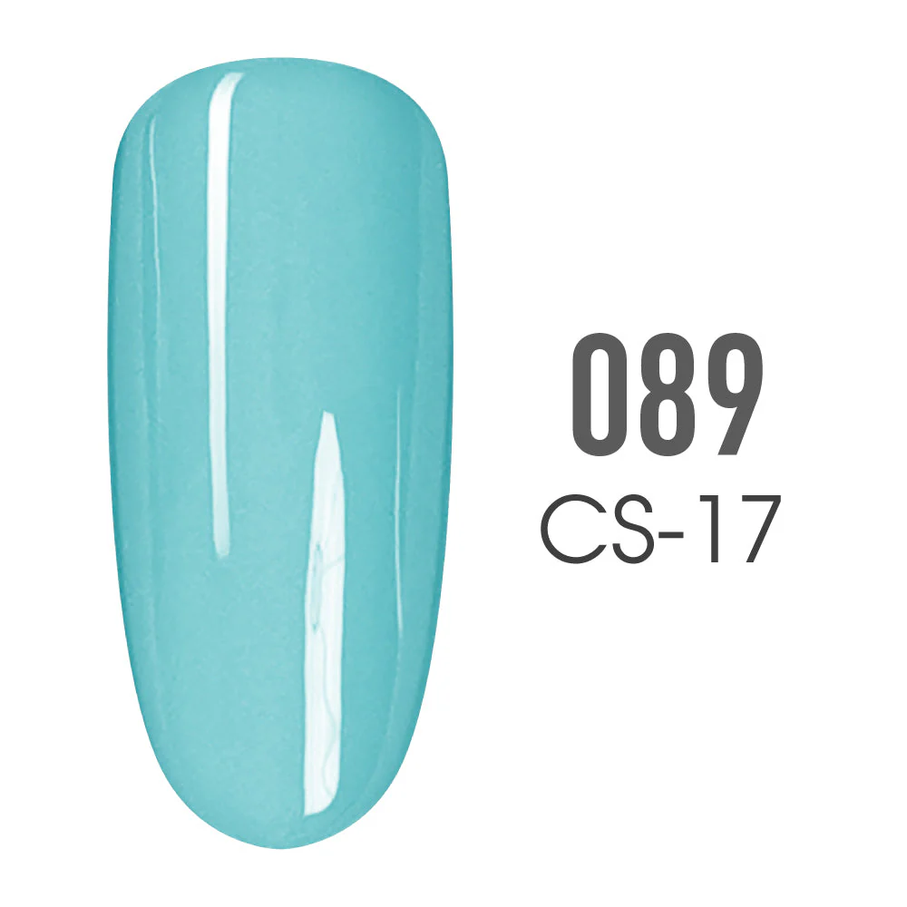 SNS Pro Gel Nail Polish Duo - Tiffany Blue Collection - 089 CS-17 BLUE BABY WHALES