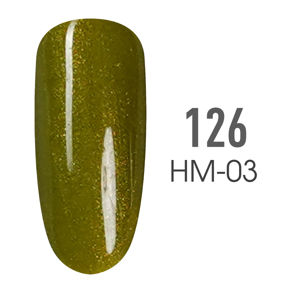 SNS Pro Gel Nail Polish Duo - 126 HM03 - TROPICAL SUNSET - Burgundy Collection