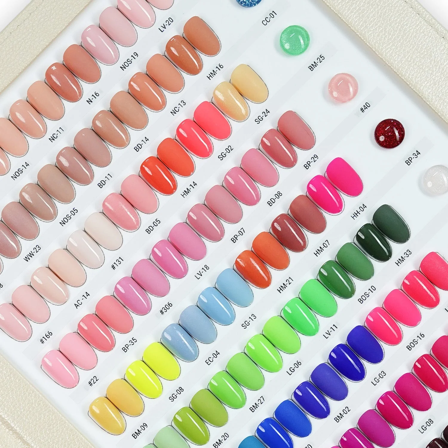 SNS Pro Gel Nail Polish Duo - Set 144 Colors - Beige Collection - Image 2