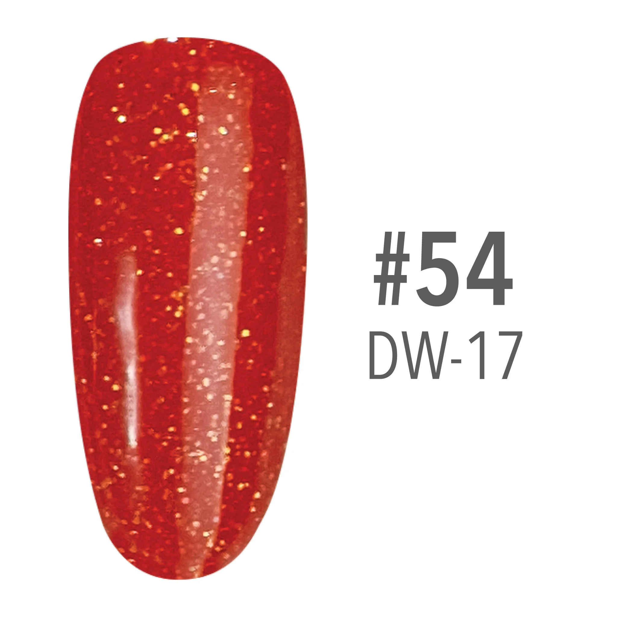 SNS Pro Gel Nail Polish Duo - 054 DW-17 - Pink Collection