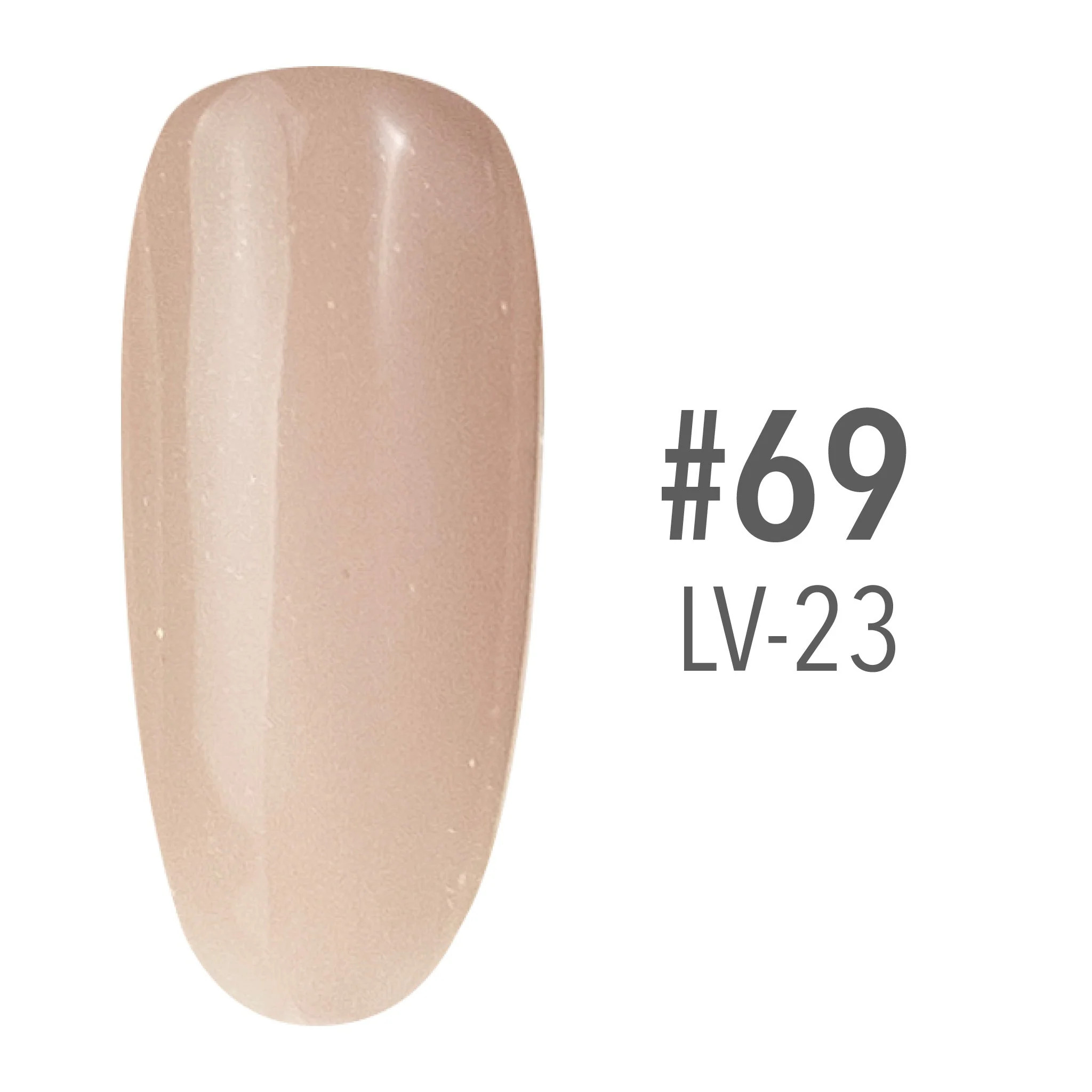 SNS Pro Gel Nail Polish Duo - 069 LV-23 - Pink Collection