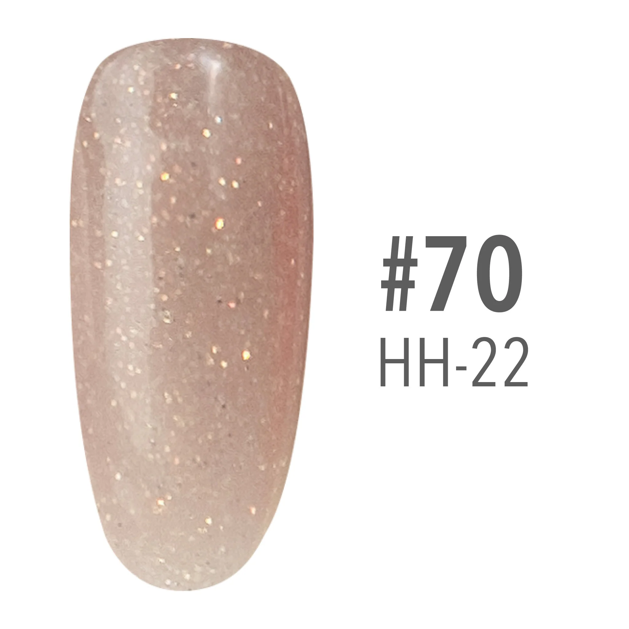 SNS Pro Gel Nail Polish Duo - 070 HH-22 - Pink Collection