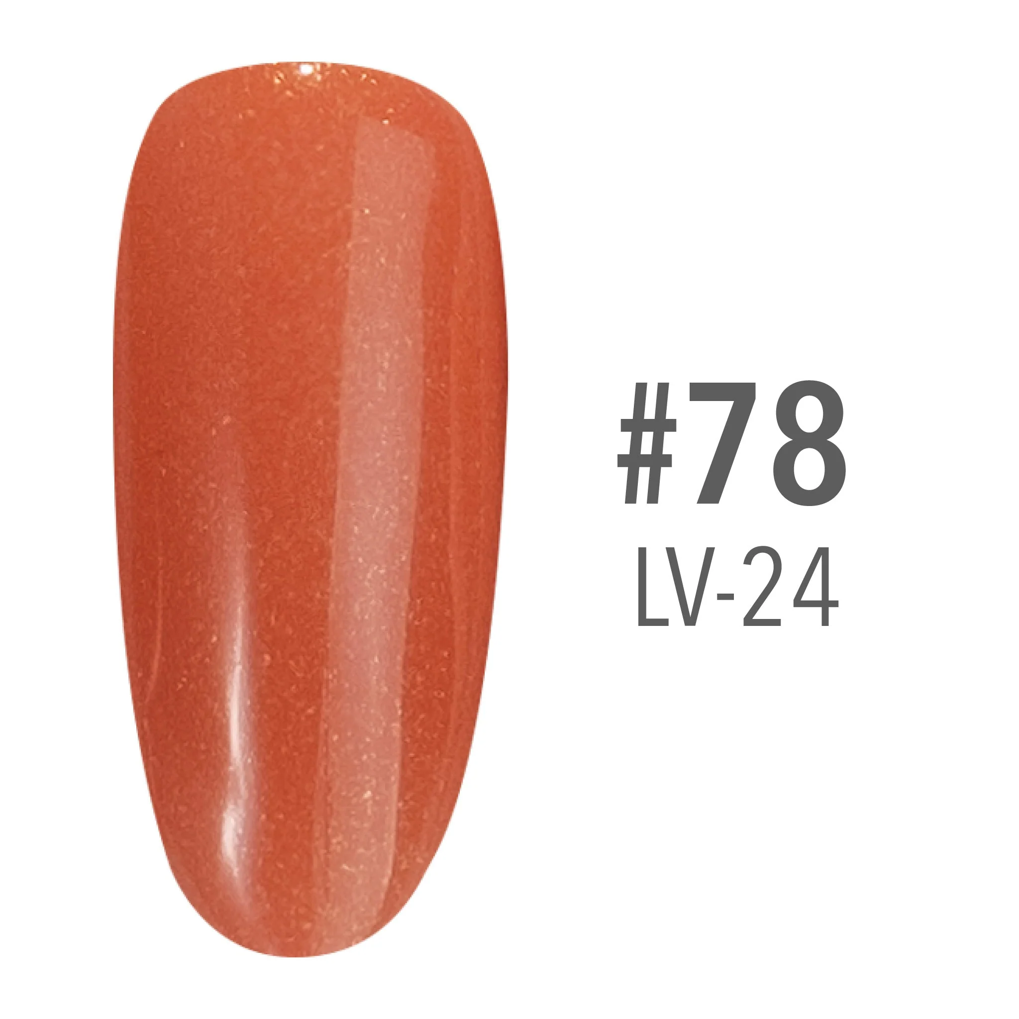 SNS Pro Gel Nail Polish Duo - 078 LV-24 - Pink Collection
