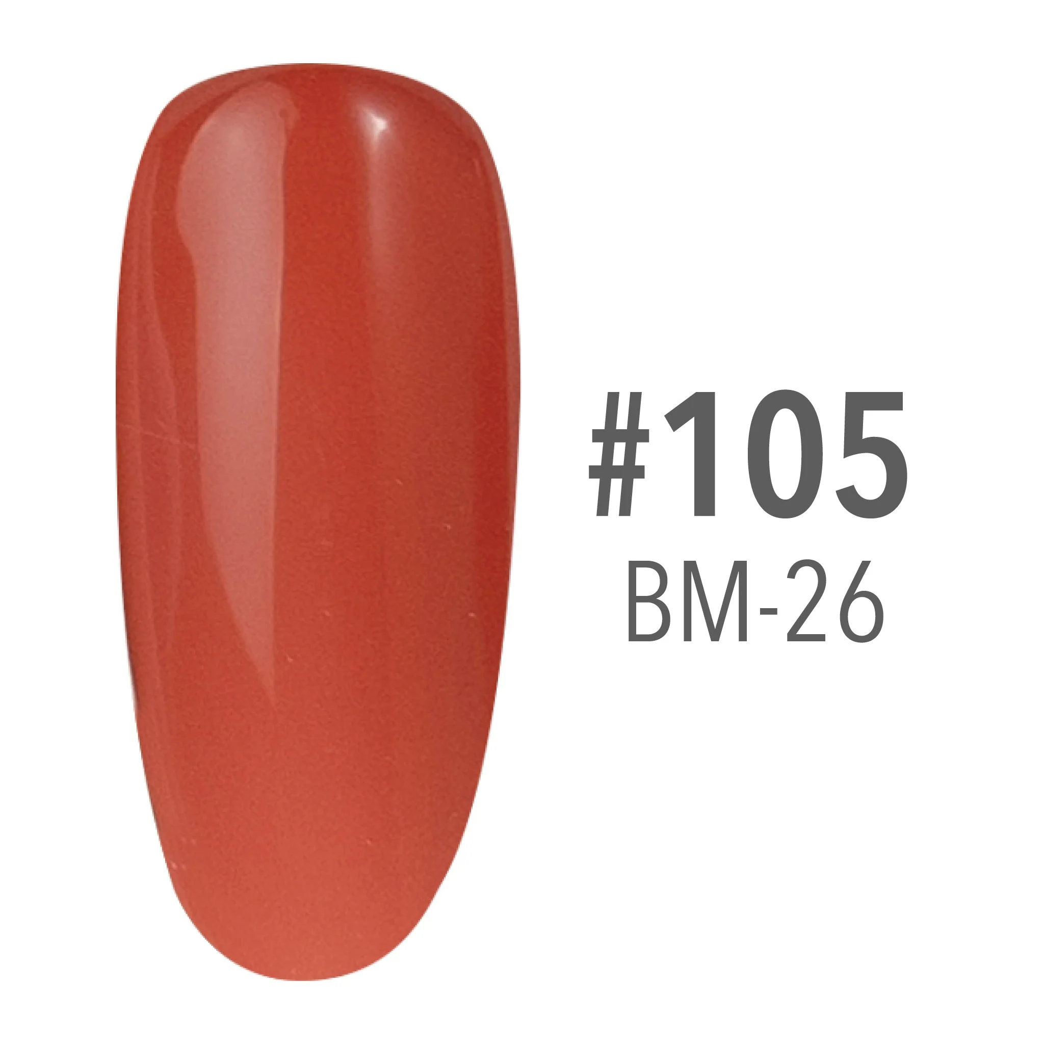 SNS Pro Gel Nail Polish Duo - 105 BM-26 - Pink Collection