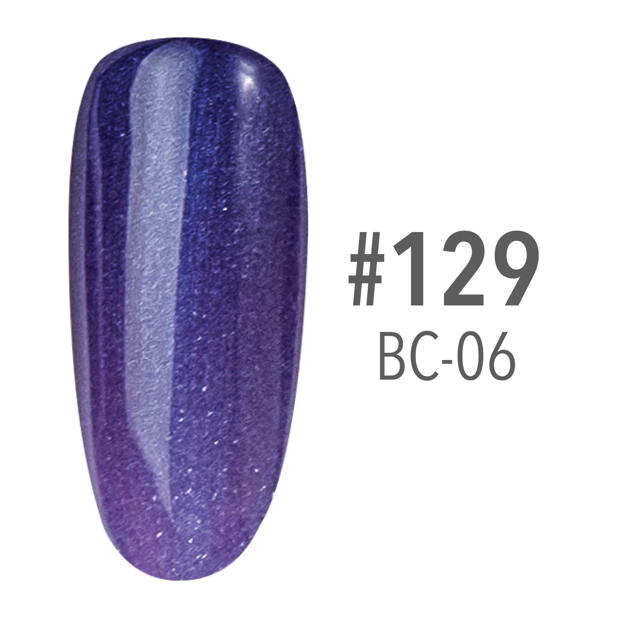SNS Pro Gel Nail Polish Duo - 129 BC-06 - Pink Collection