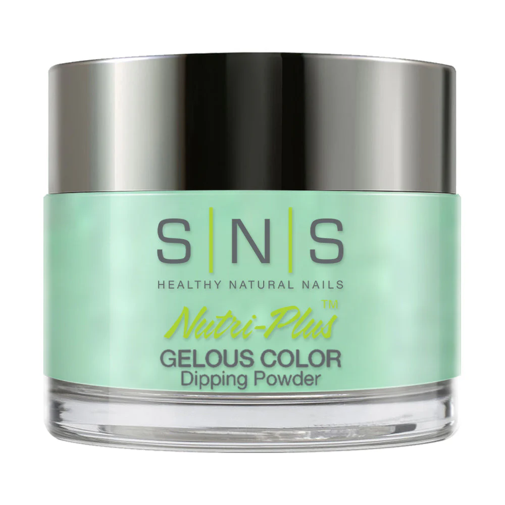 SNS Dipping Powder Nail - SG23 - Green Moonstone - Image 2