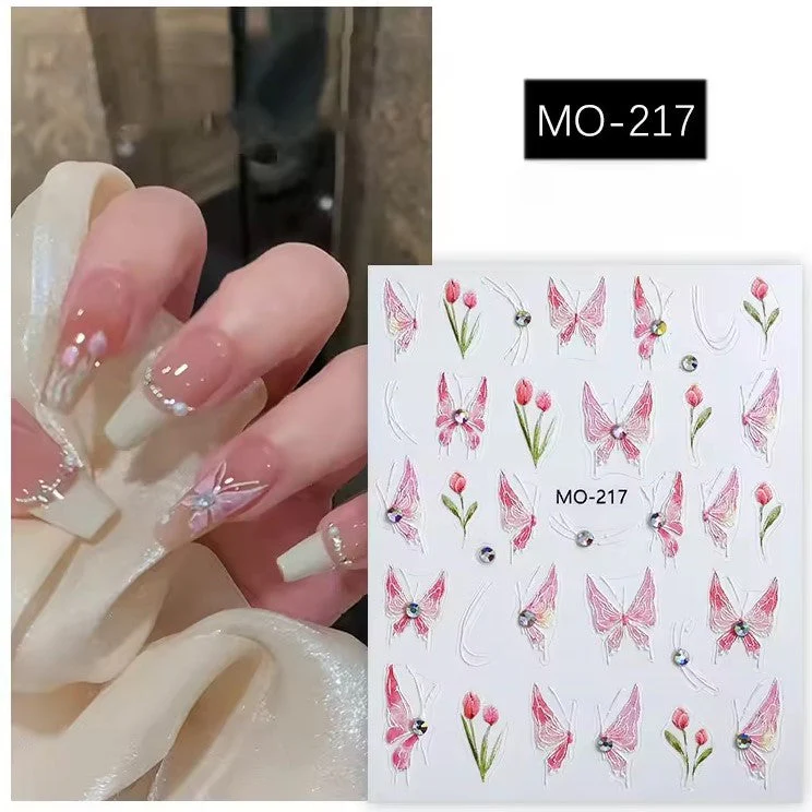 3D Nail Art Stickers MO-217 - Image 2