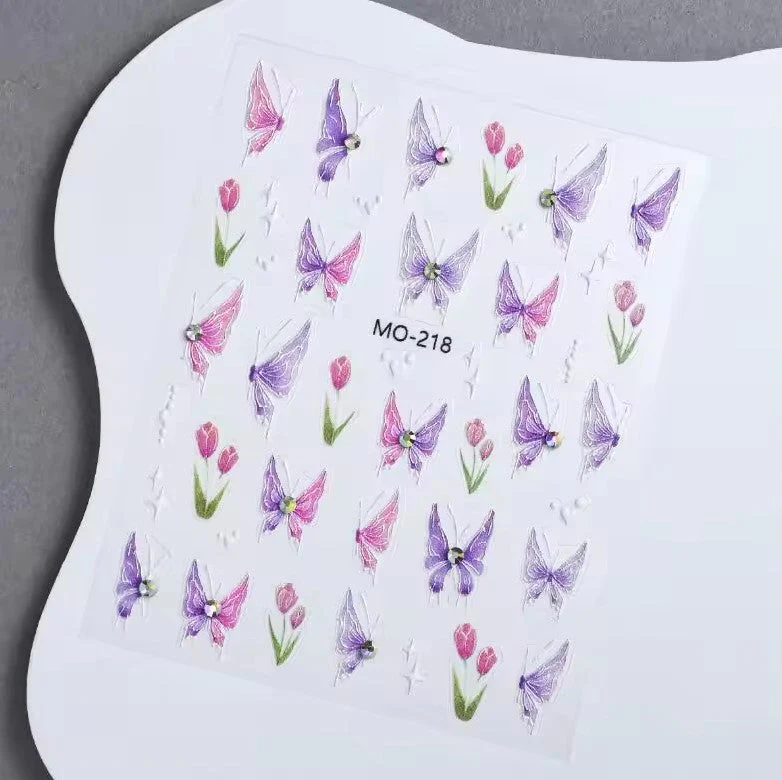 3D Nail Art Stickers MO-218