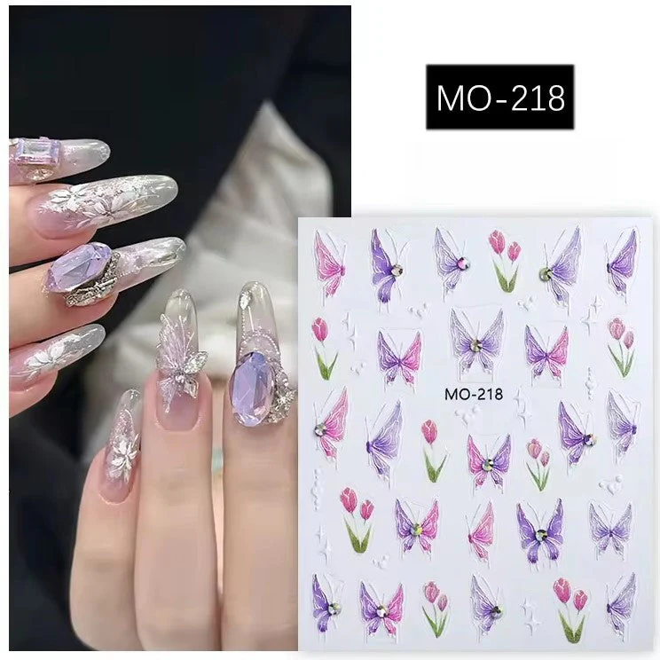 3D Nail Art Stickers MO-218 - Image 2
